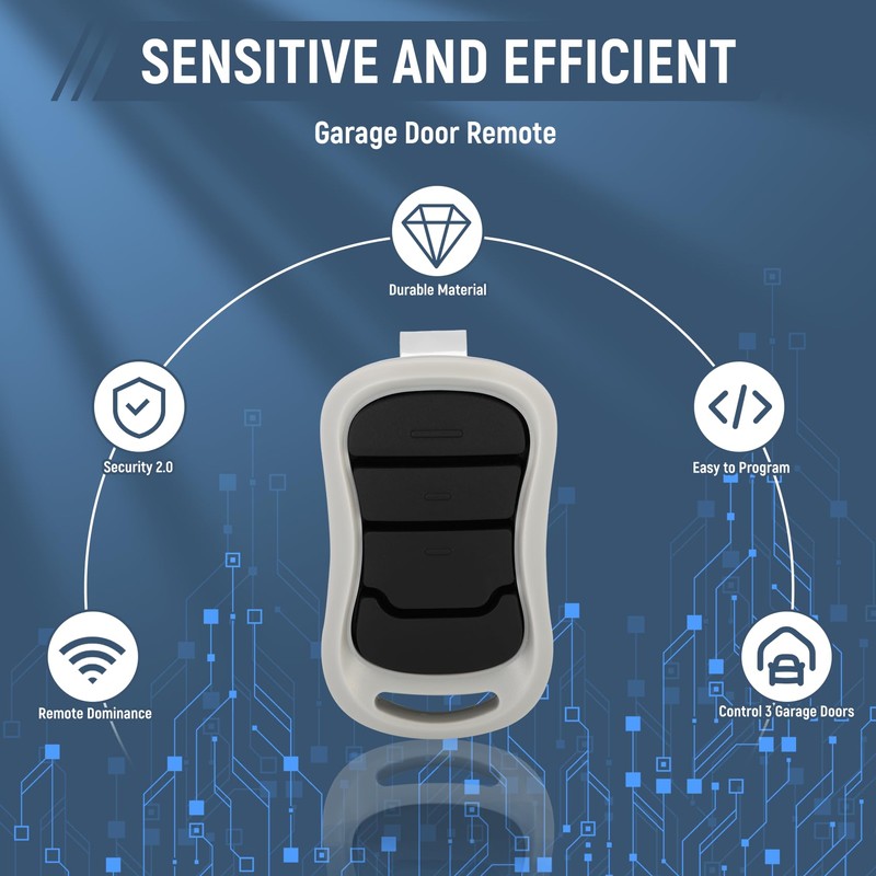 2 for Genie Garage Door Opener Remote, Compatible with All