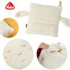 Fehn Cherry Stone Pillow Sheep Cuddly Cushion with Removable Heat/Cold
