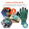 Ergodyne ProFlex 7002-ECO Work Glove, Recycled PU Coated Palms Gloves,