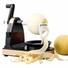 eBoutik – Black & Gold Hand-cranked Rotary Apple, Veg &