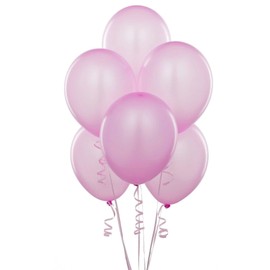 SHATCHI SHATCHI-639 50pk of 10" Pink Latex Balloons Party Decorations Birthday Anniversary