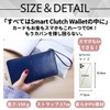 Capprecier Long Wallet, Compact Wallet, Women's, Zipper, Clutch, Slim Wallet,