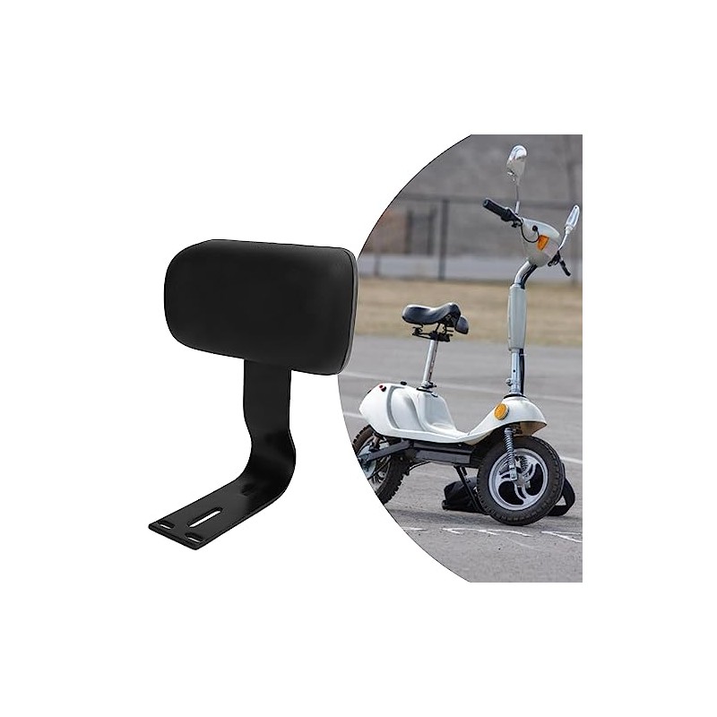 SUNGOOYUE Passenger Seat Backrest, Comfortable Electric Bicycle Backrest Cushion, U-Shaped