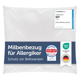 Blumtal Dust Mite Pillowcase, Allergy Sufferers Duvet Cover Set, Dust Mite Encasing Allergy Sufferers Bed Linen.