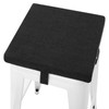 Tromlycs Stool Cushion Square for Bar Stools with Ties 14x14