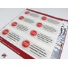 BIKE-label Letterbox Stickers 3D 80 x 30 mm Pack of