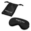 Kenneth Cole Satin Eye Mask with Elastic Band - Blocks