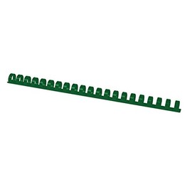 Office Products Plastic Binding Combs Pack of 100 DIN A4 14 mm (115 Pages) Binding Combs Plastic Binding Combs Plastic Binding Plastic Colour: Green