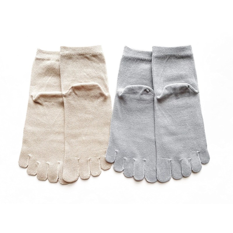 Made in Japan 5 Toe Socks, Short Socks, 8.7 -