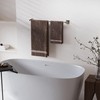 MIROAMZ Towel Bar, Adjustable 12.7inch to 23.2inch Wall Mounted Towel