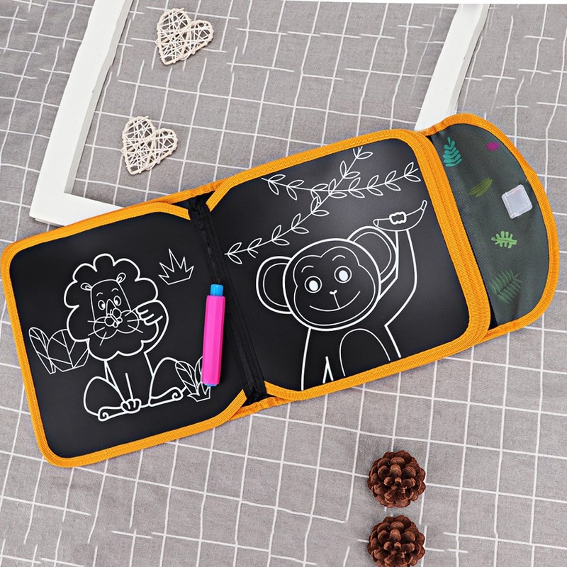 Portable Double sided Children Drawing Board Kids Painting Board Gift