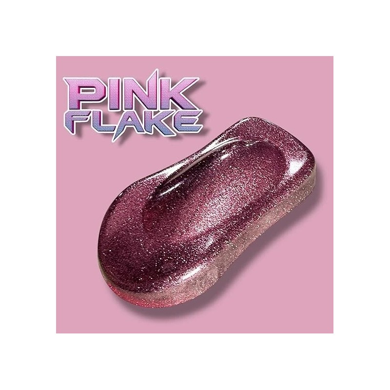 LiME LiNE Sprayable Pink Metal Flake Paint Additive - 3