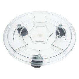 Plants Plastic Plant Round Potted Plant Stand on Wheels Saucer Tray Pallet with Universal Wheels for Indoor Outdoor Clear Plant Stand with Wheels Indoor Plants