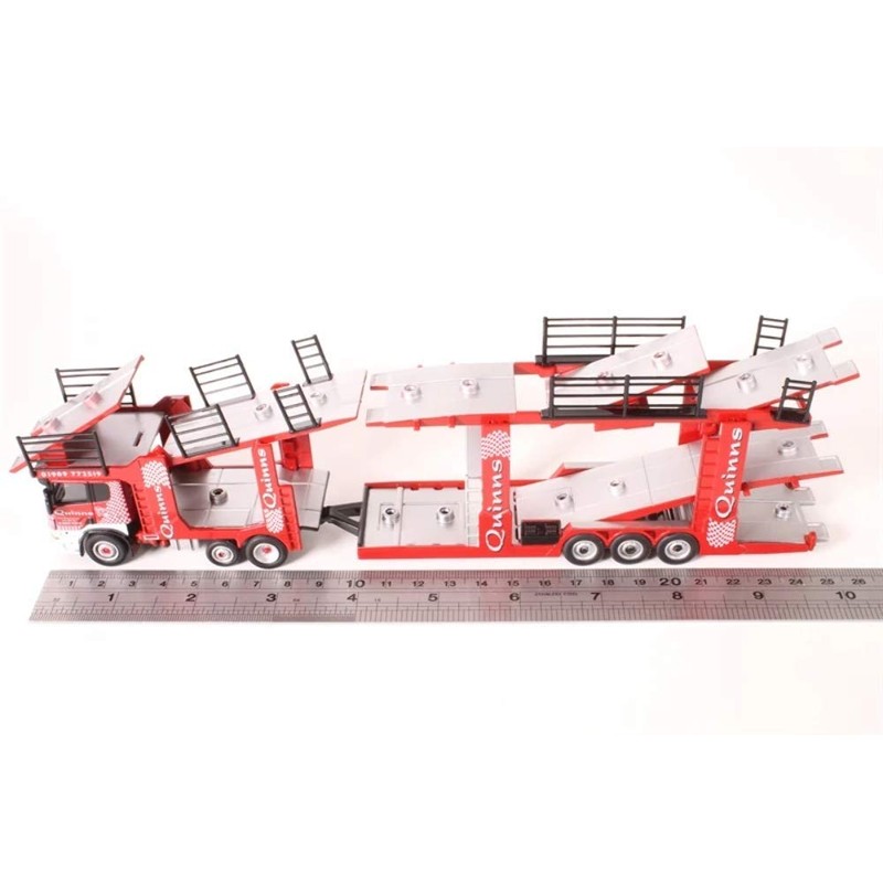 Oxford Diecast 76SCT002 Scania P EVO6 Car Transporter Quinns