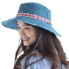 Cure Adventure Hat, Safari Hat, Outdoor, Wide Brim, blue