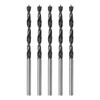 sourcing map 5pcs Brad Point Drill Bits 3.5mm(9/64") Dia Straight