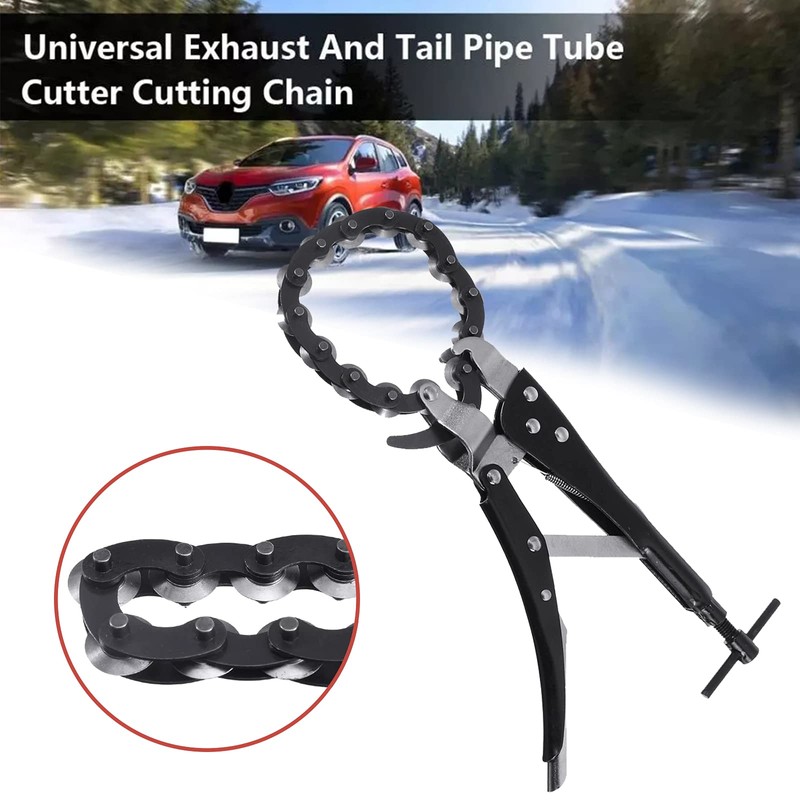 Exhaust Chain Separator, Exhaust Cutter Locking Chain, Professional Chain Pipe