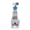 3/8" Stainless Steel (316) Needle Valve - Packed Bonnet FxF