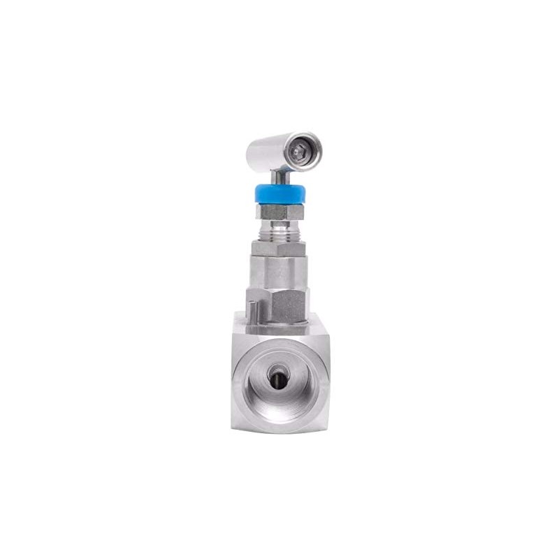 3/8" Stainless Steel (316) Needle Valve - Packed Bonnet FxF