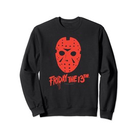 Friday The 13th Jason Hockey Mask Silhouette Sweatshirt