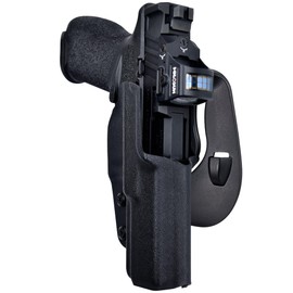 OWB Paddle Holster fits Springfield Echelon (Black, Right-Hand Draw)
