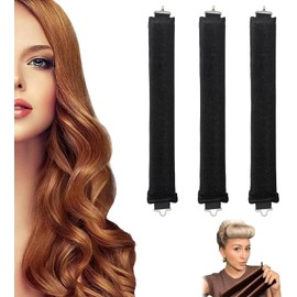 PMELCXD Overnight Curlers - Flexi Rods for Heat-Free Curls without Heat, Jumbo Flexi Rods for Large Waves, Perfect for Long Hair