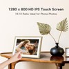 Digital Picture Frame, 10.1'' Frameo Digital Frame Wifi, 1280*800 HD