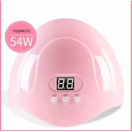 Yuqing Lámpara Para Uñas 54w Led Uv Digital Display Temporizador