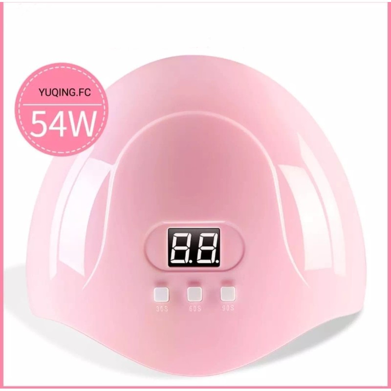 Yuqing Lámpara Para Uñas 54w Led Uv Digital Display Temporizador