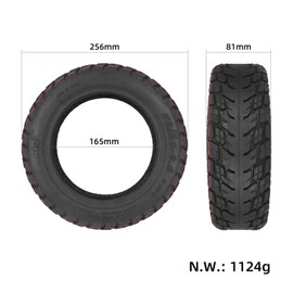 RidTianTek 11 inch 70/80-6.5 Off-Road Tubeless Tire for Segway S-Plus Self-Balancing Scooter Accessories, Self Repairing Tires, Non-Slip Replacement Wheels, NOT for Segway Ninebot S (2 Pcs)