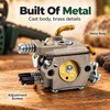 52cc Chainsaw Carburetor – 2-Stroke Replacement Carb with Copper Elbow