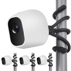Uogw 3パック 柔軟な三脚 Arlo Pro Arlo Ultra, Arlo Pro2, Arlo Baby, Arlo Pro 3, Arlo Go, 壁マウントブラケット, Arlo Home Security Camera を好きな場所に設置 ツールなし- ブラック