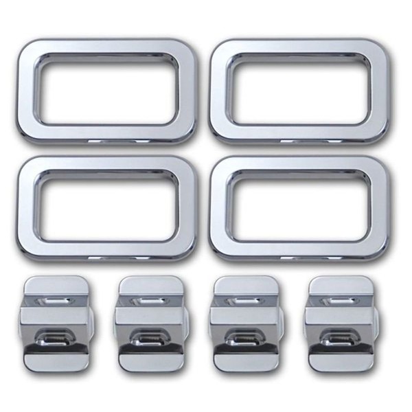 H20031SC 03-07 H2 Hummer SUV & SUT Chrome Billet Interior