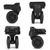 Volein Suitcase Replacement Wheels Black Suitcase Wheels Swivel Wheels Luggage