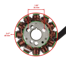 Celox Stator & Gasket for Yamaha YZF-R1 YZF R1 YZFR1 2004 2005 2006 2007 2008