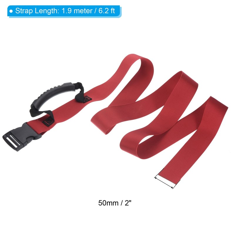 PATIKIL Carrying Strap with Handle, Adjustable Nylon Belt for Moving
