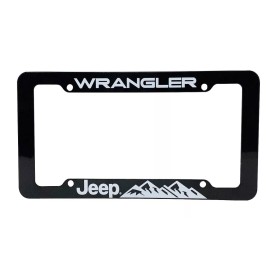 CHROMA NEW Jeep Wrangler License Plate Frame Universal Fit 12.5" x 6.5" - 1 PC