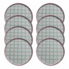 Patterned Paper Plates – 8 Pack 24cm Disposable Plates with