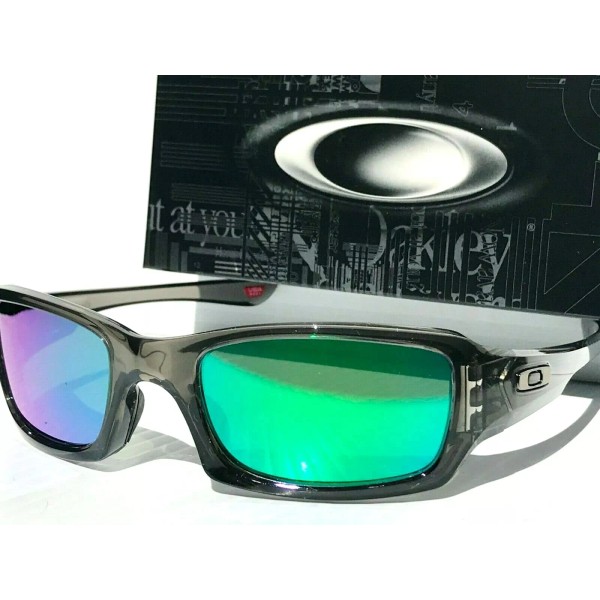 Oakley NEW Oakley FIVES Squared Grey Smoke POLARIZED Galaxy JADE
