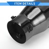 VekAuto 1 Pc Exhaust Tip 1.8" - 3.0" Inlet 3.9"
