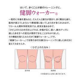 Wacoal Rakaku Partner DGL510 Women's Girdle, Healthy Leg Walker (Below Knee Length), Wearing, Walking, Leg Strength Training, Senior Inner Wear, BE