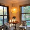 QIYIZM Plug in Pendant Light Hanging Lights with Plug in