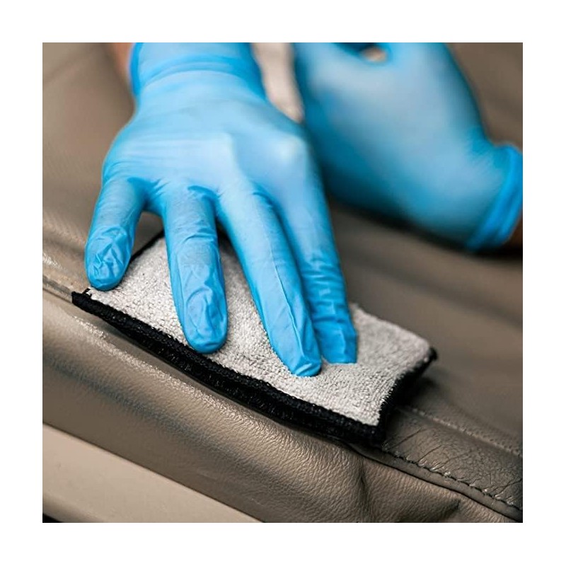 DETAIL GEAR Interior Scrubbing Sponge Pad - For Cleaning Leather,