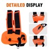 Savior Strimmer Harness Padded Petrol Strimmer Strap, Double Shoulder with