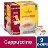 Gevalia Cappuccino Espresso K-Cup Coffee Pods (9 Pods and Froth