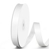 VISPAD Double Faced White Satin Ribbon, 5/8" x 50 Yards,