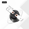 uxcell 4 Pcs KSD301 Thermostat 125°C/257°F 16A Normally Closed N.C