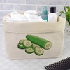 Azeeda Large 'Sliced Cucumber' Canvas Organiser/Storage Bag (OR00016070)