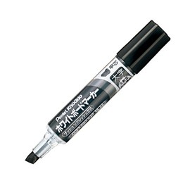 Pentel EMWL6W-A Knuckle Dry Erase Marker, Chisel Tip, Bold, Black [1 Piece]