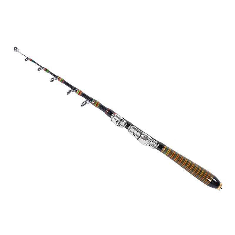 Fishing Rod Telescopic Carbon Sea Rod Portable Spinning Hand Fishing